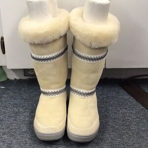 UGG Women's White Sheepskin Boots